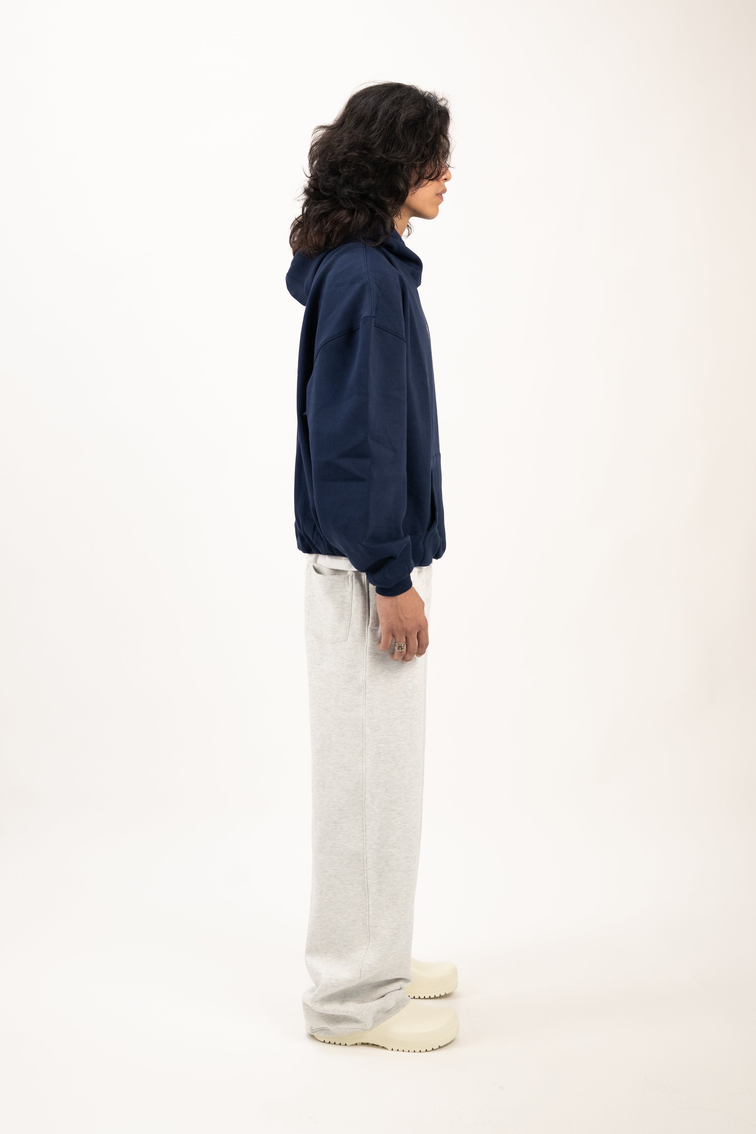 Box Hoodie - Midnight Blue