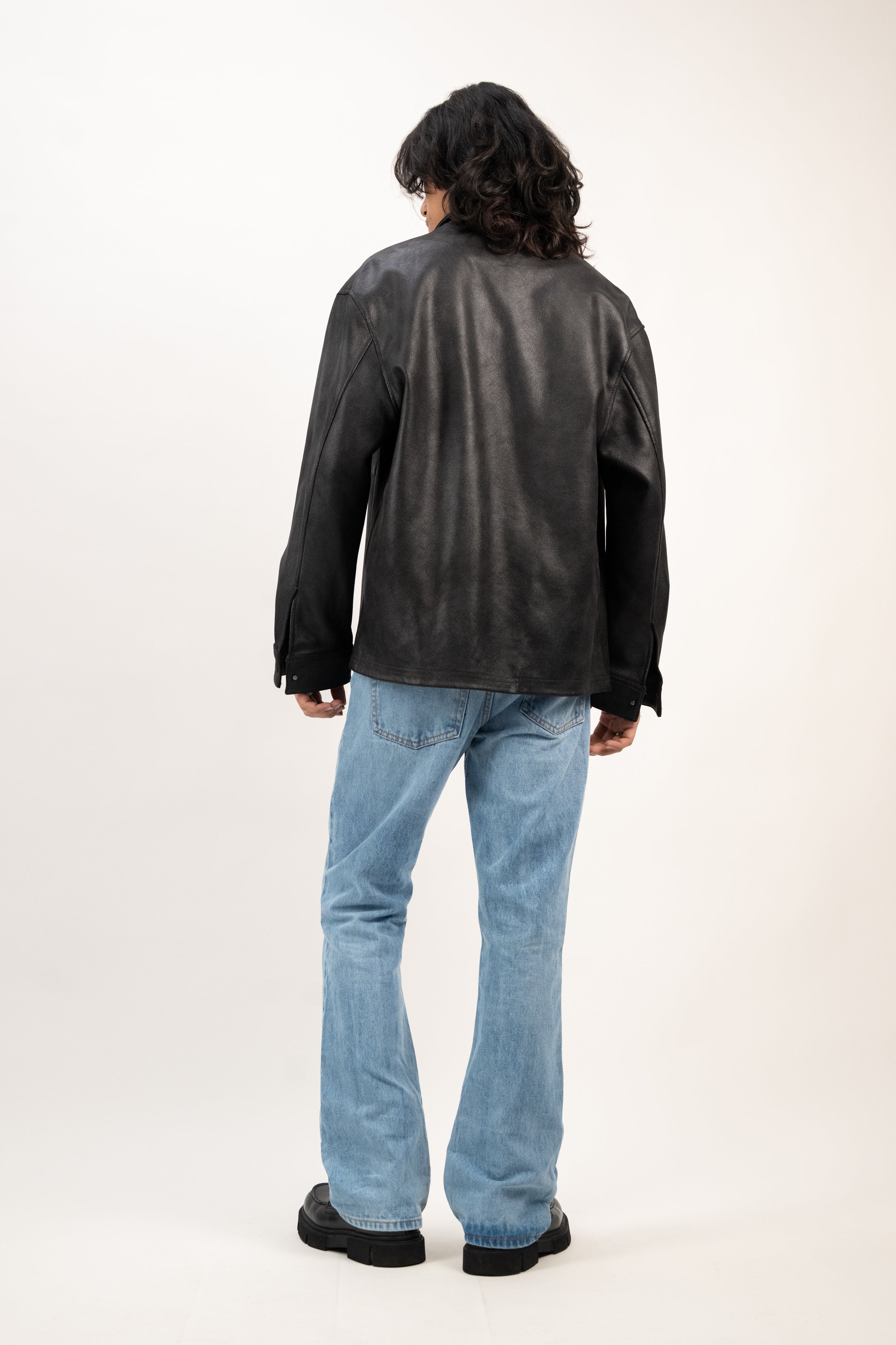 Bootcut Jeans - Light Wash.