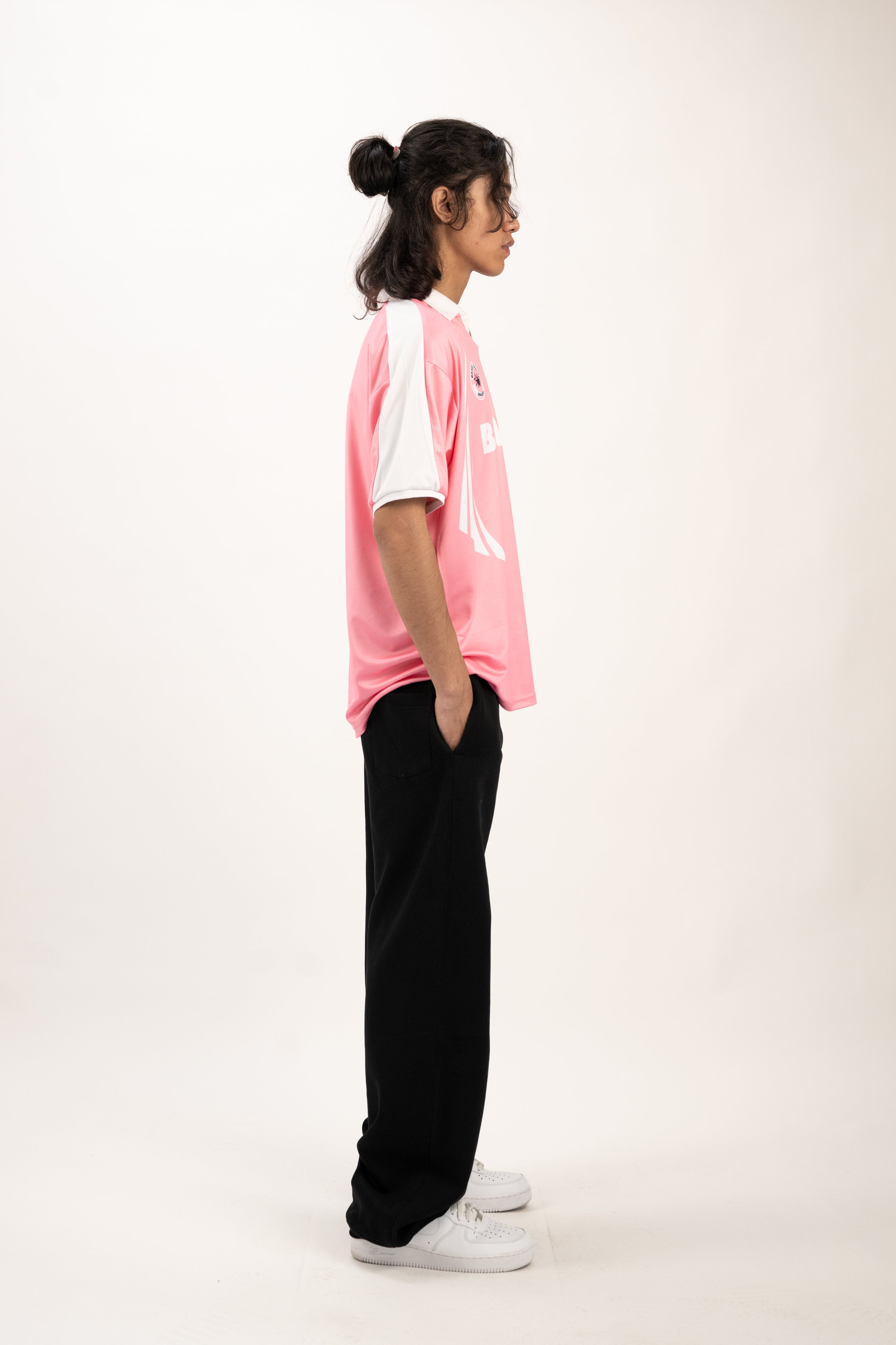 Football Jersey - Pastel Pink