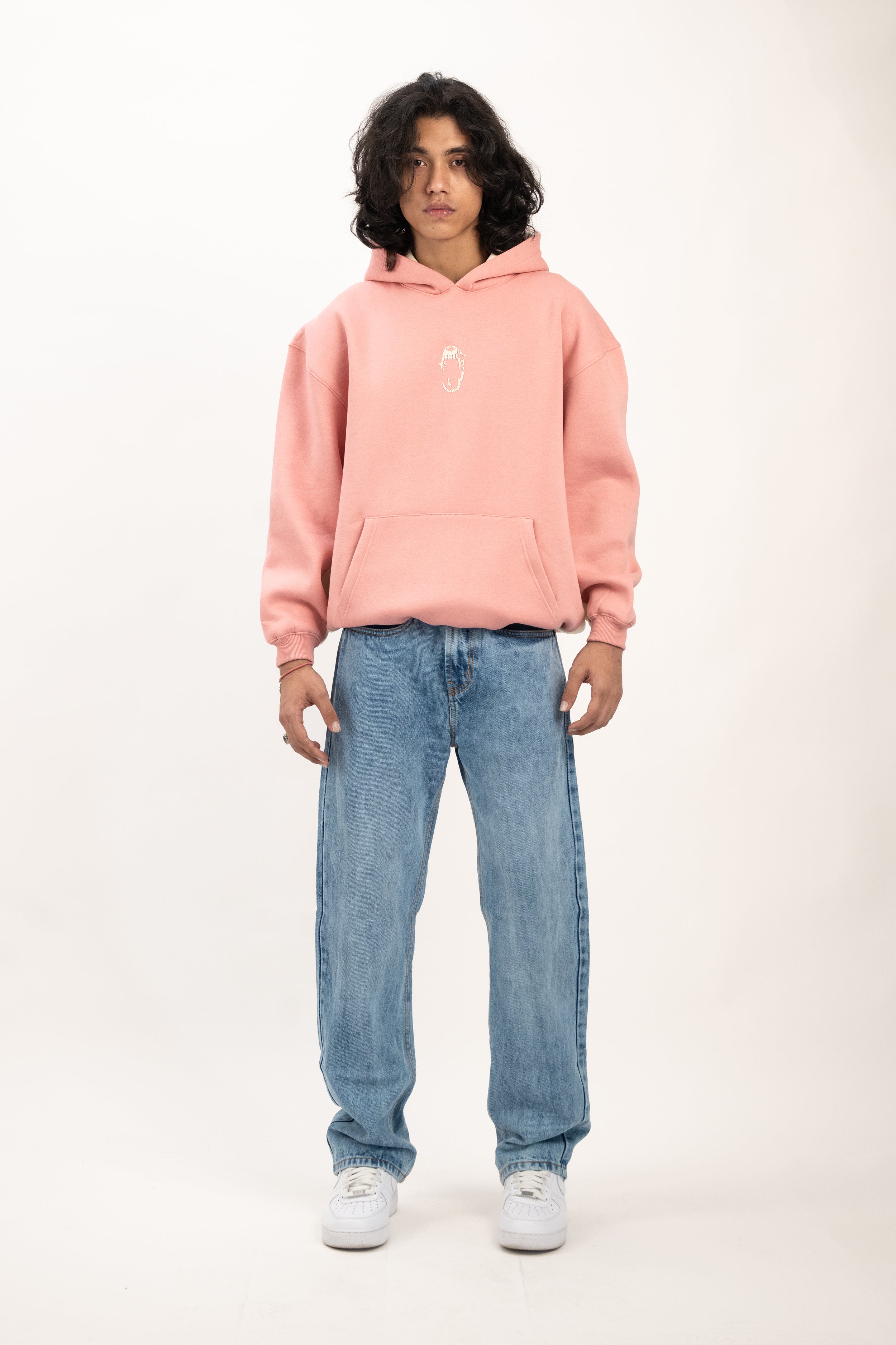 Essential Hoodie - Pink/Vanilla
