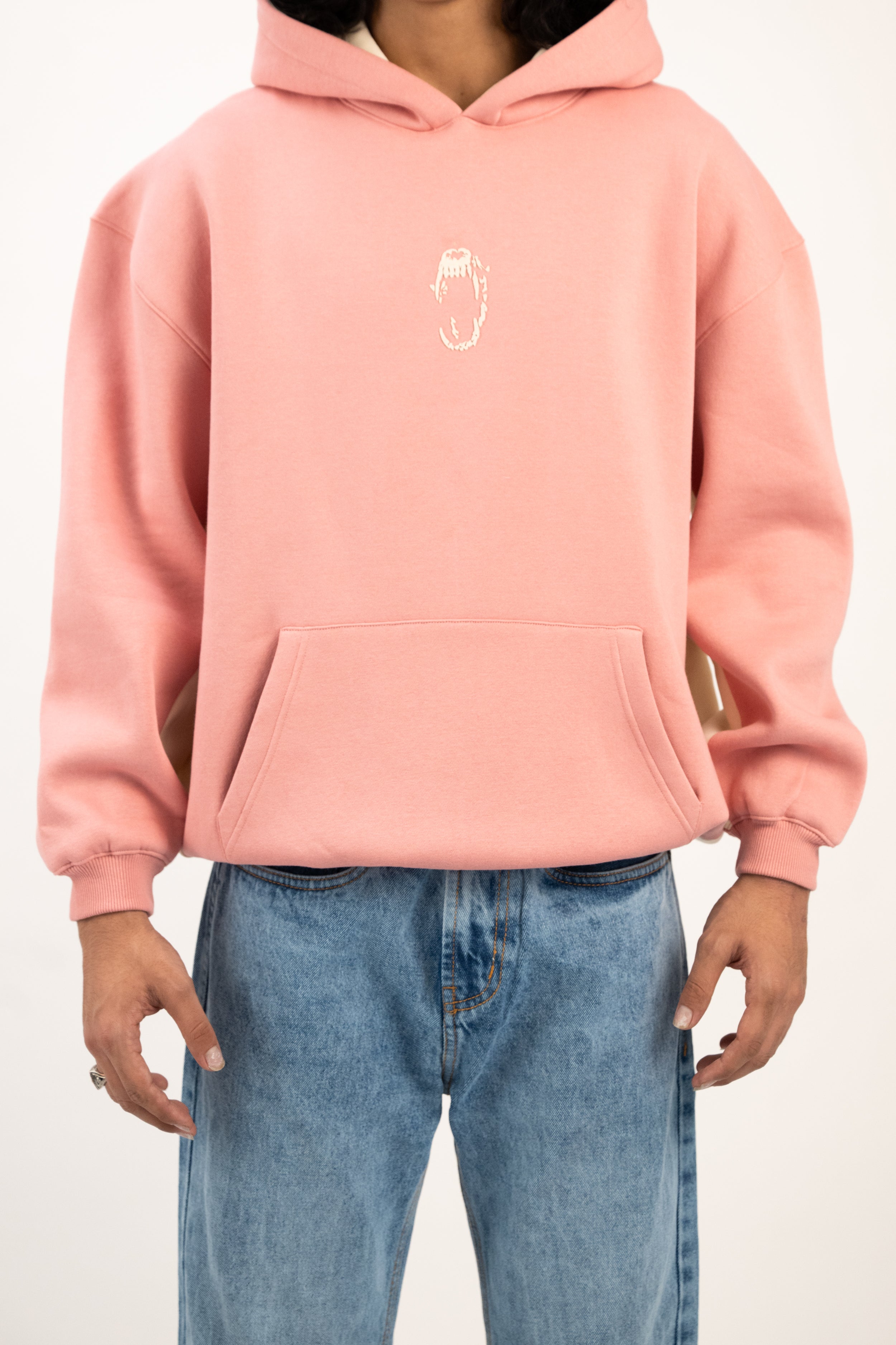 Essential Hoodie - Pink/Vanilla