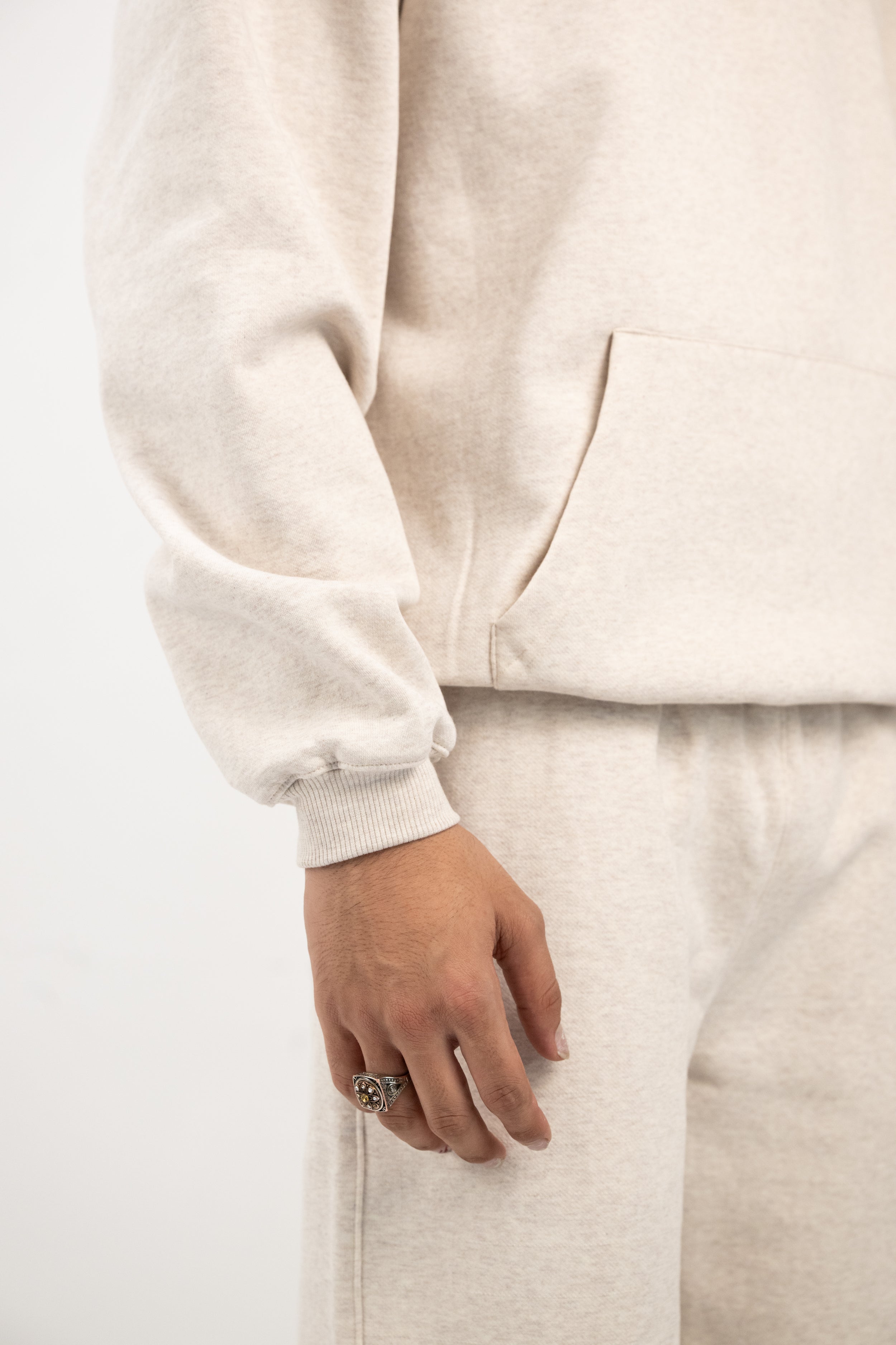 Essential Hoodie - Oatmeal