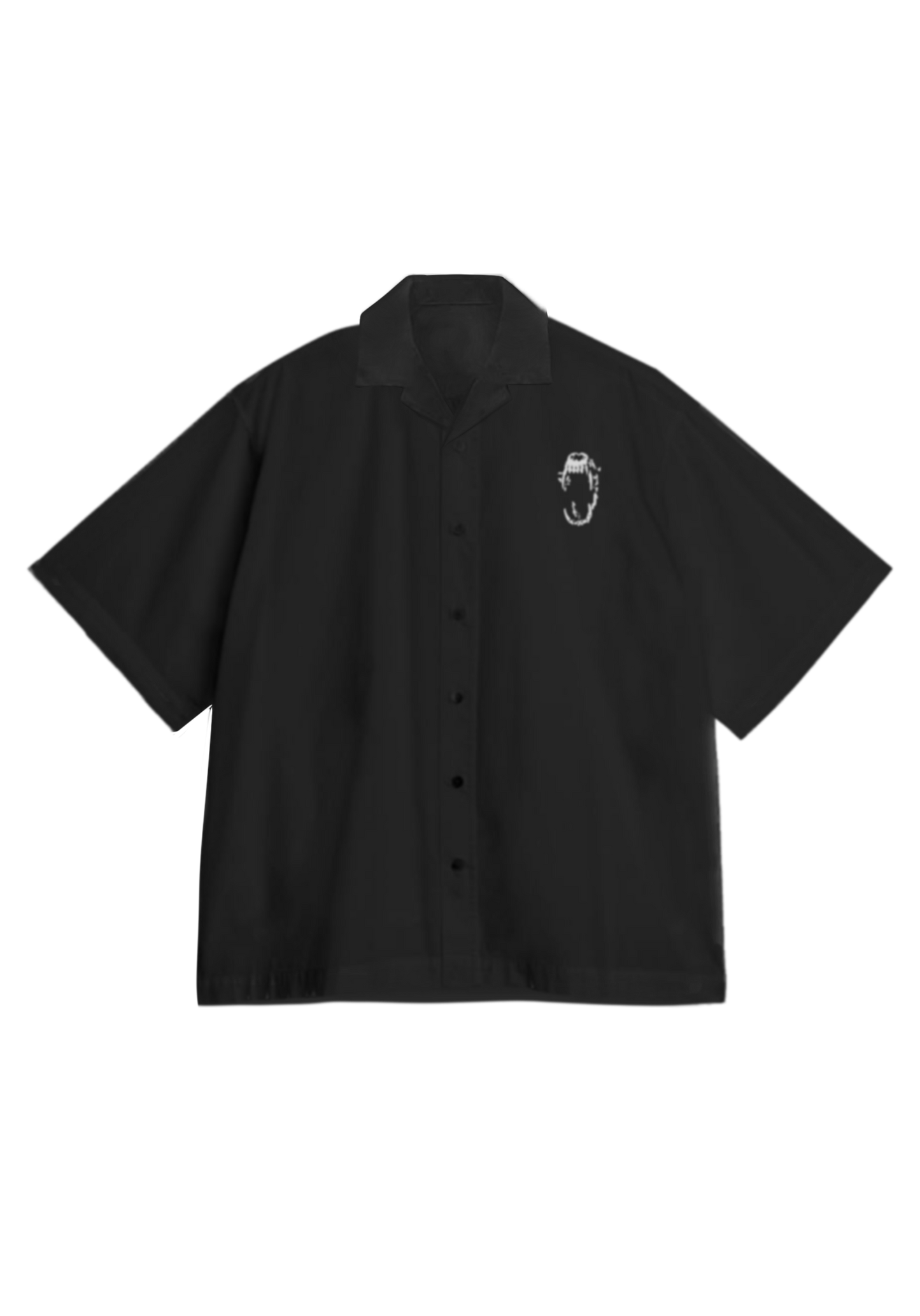 Boxy Fit Shirt - Black