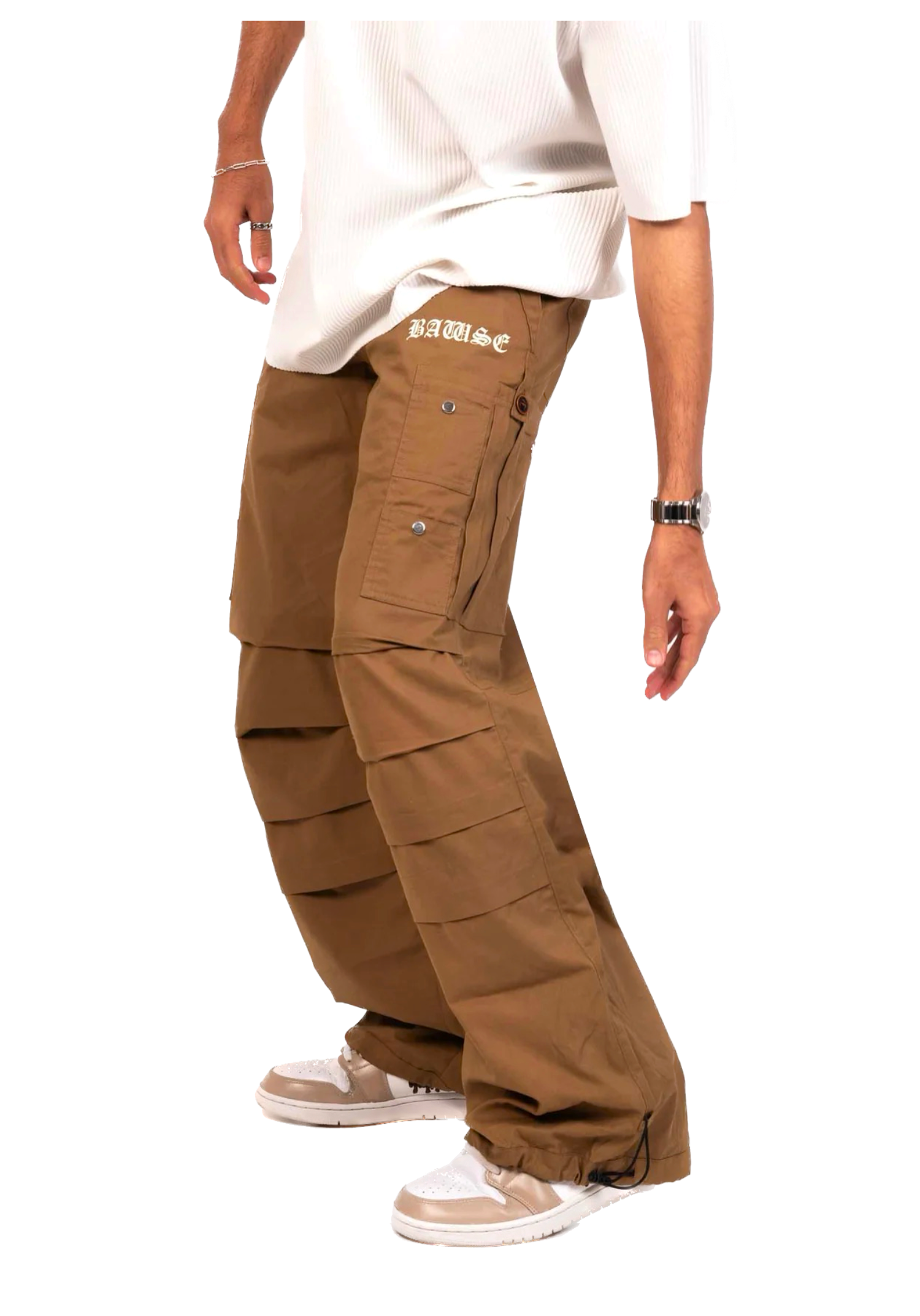 Utility Cargo Pants V6 in Beige | Cargo pants, Mens outfits, Mens work pants