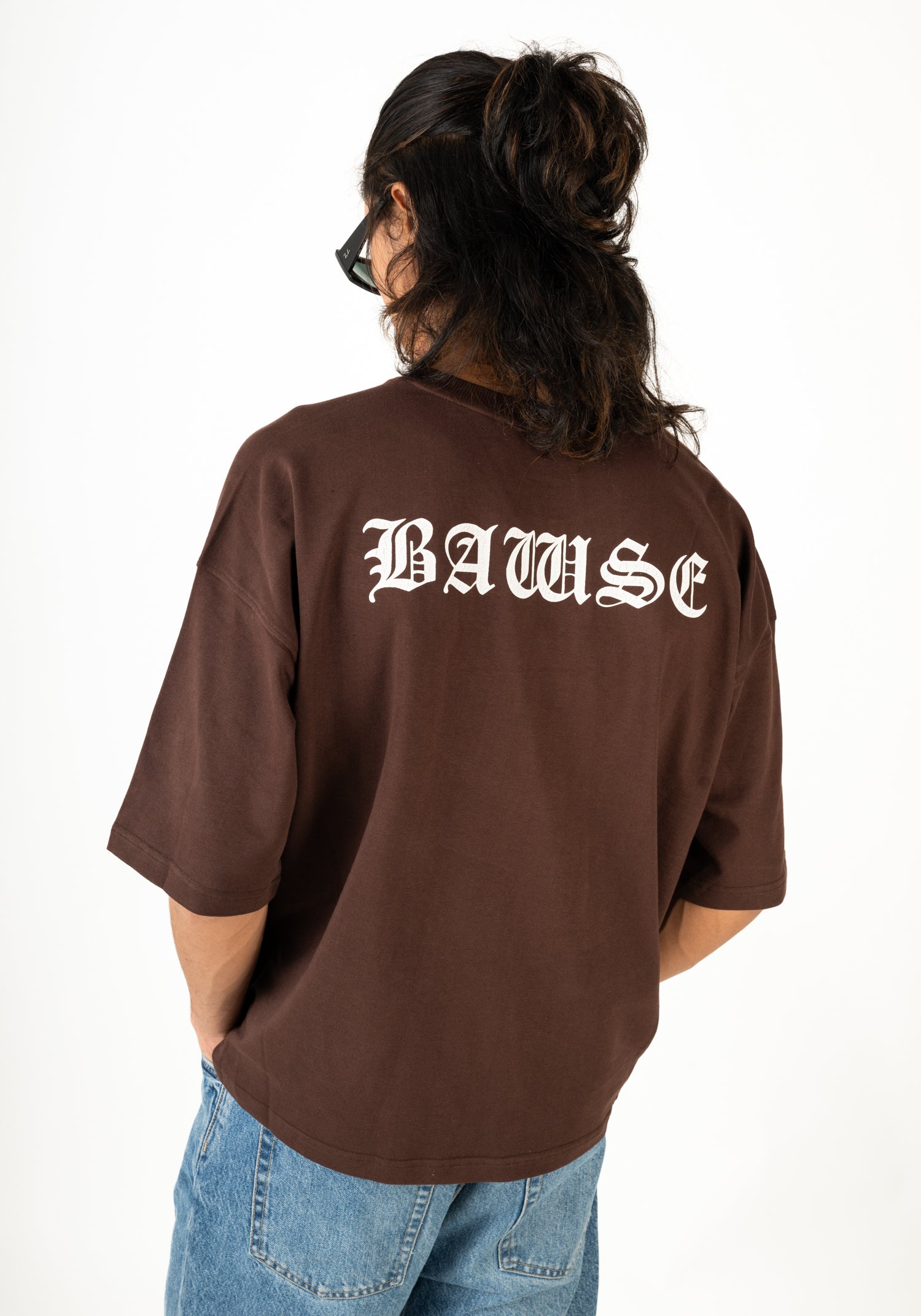 Heavyweight T-shirt -Brown