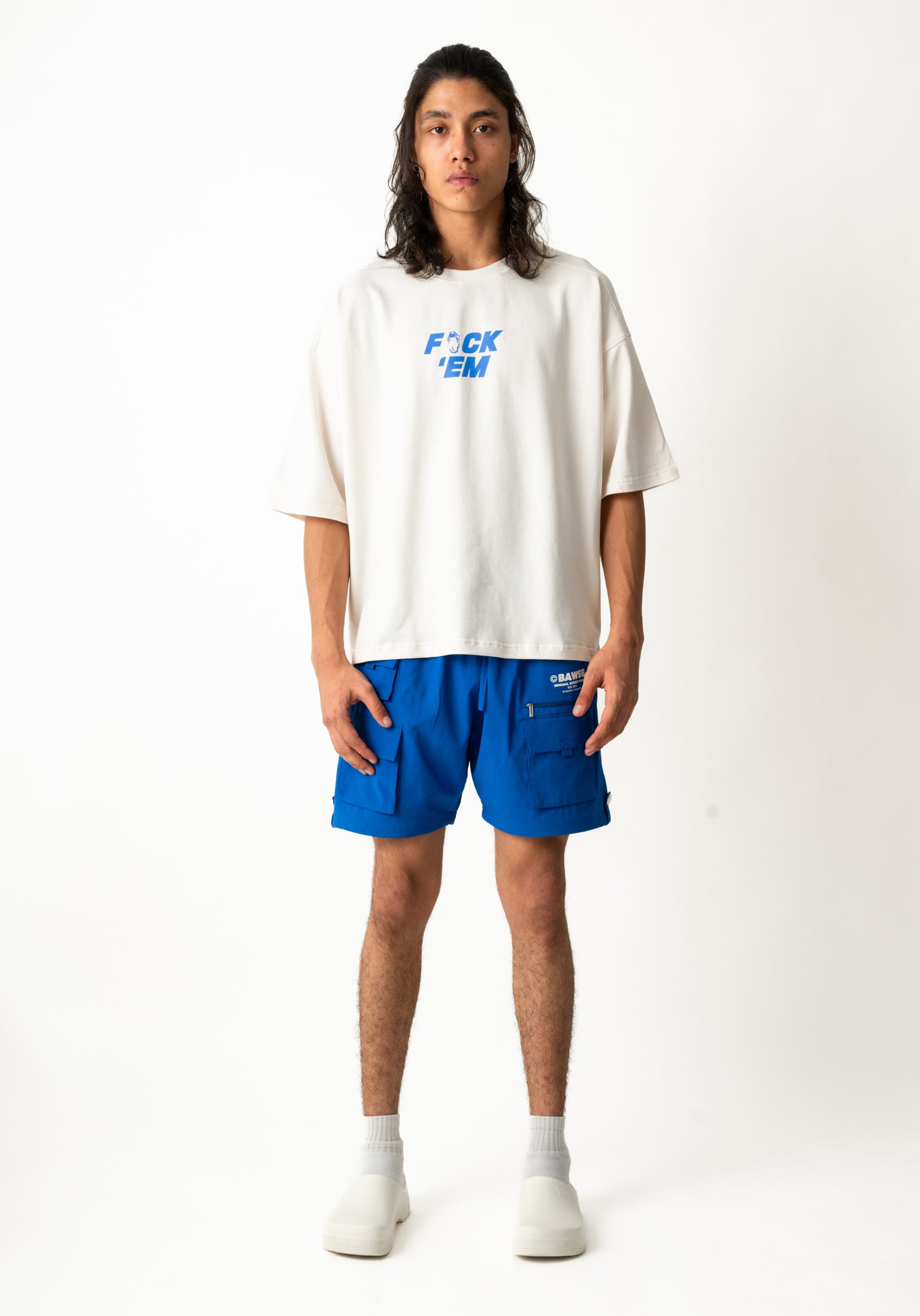Tech Utility Shorts - Cobalt Blue