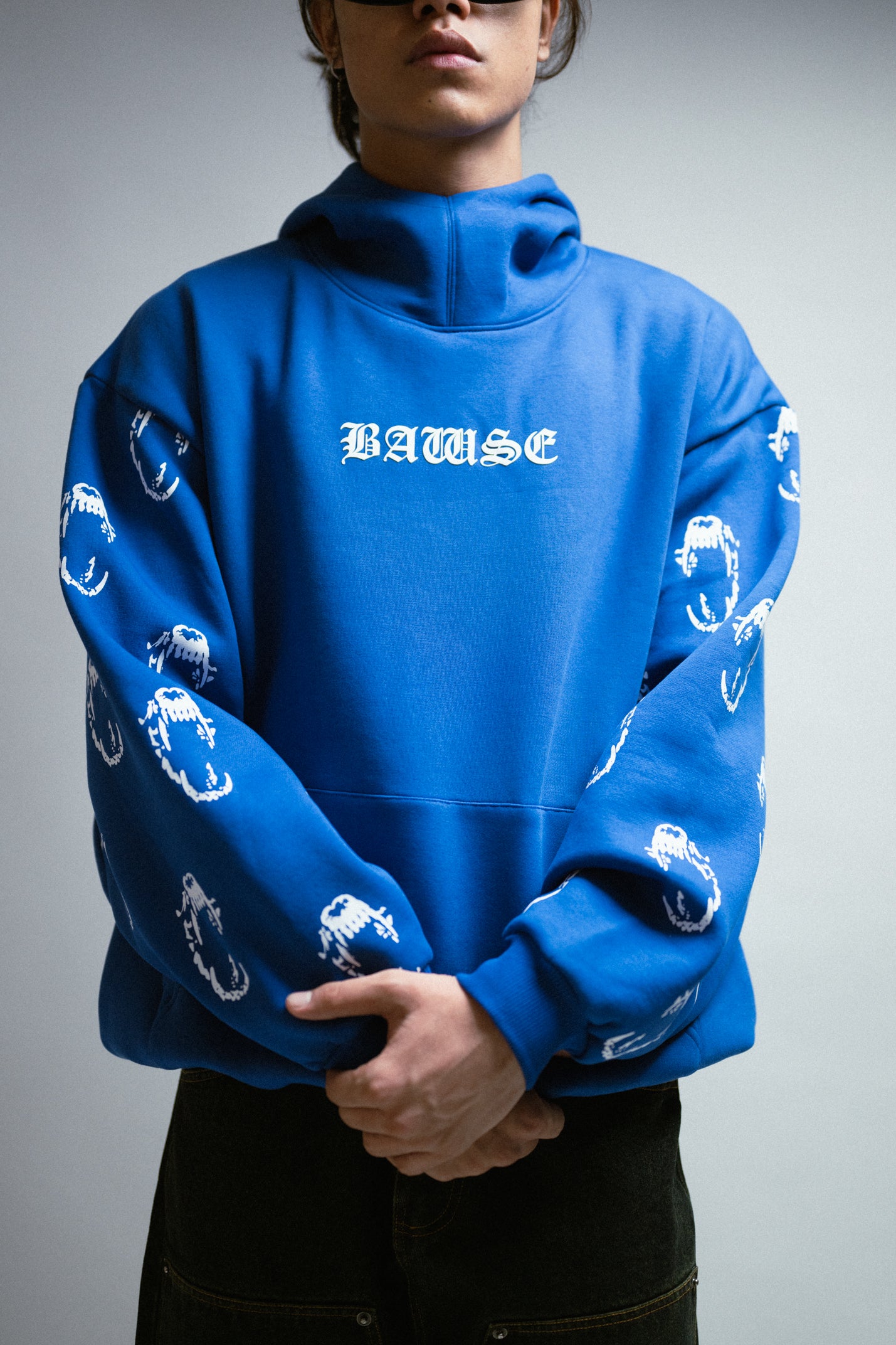 Box Hoodie - Cobalt Blue.