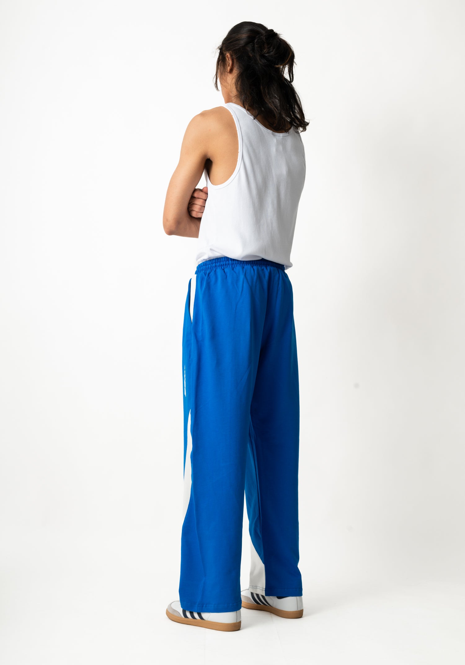 Straight leg Jogger - Cobalt Blue.