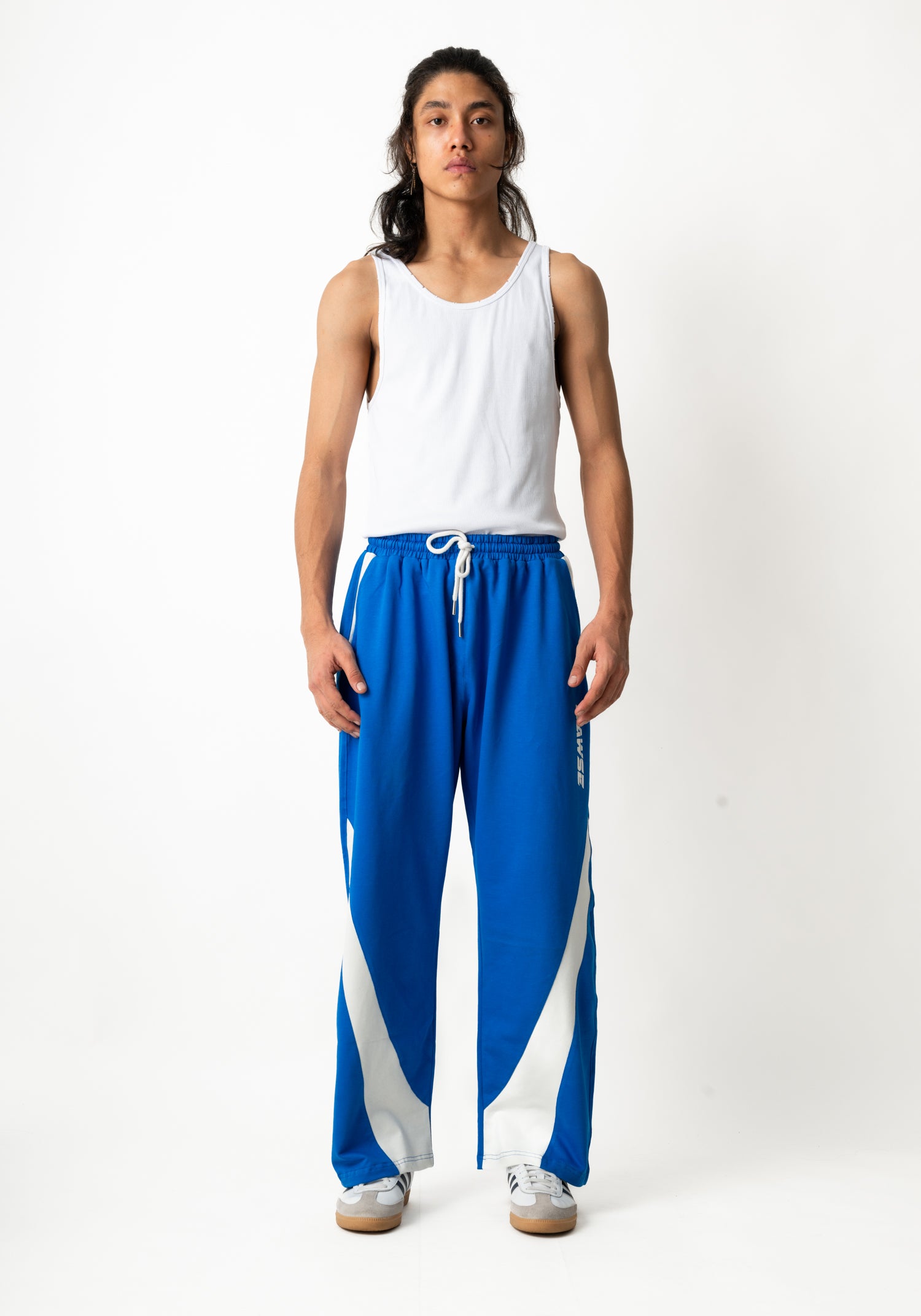 Straight leg Jogger - Cobalt Blue.