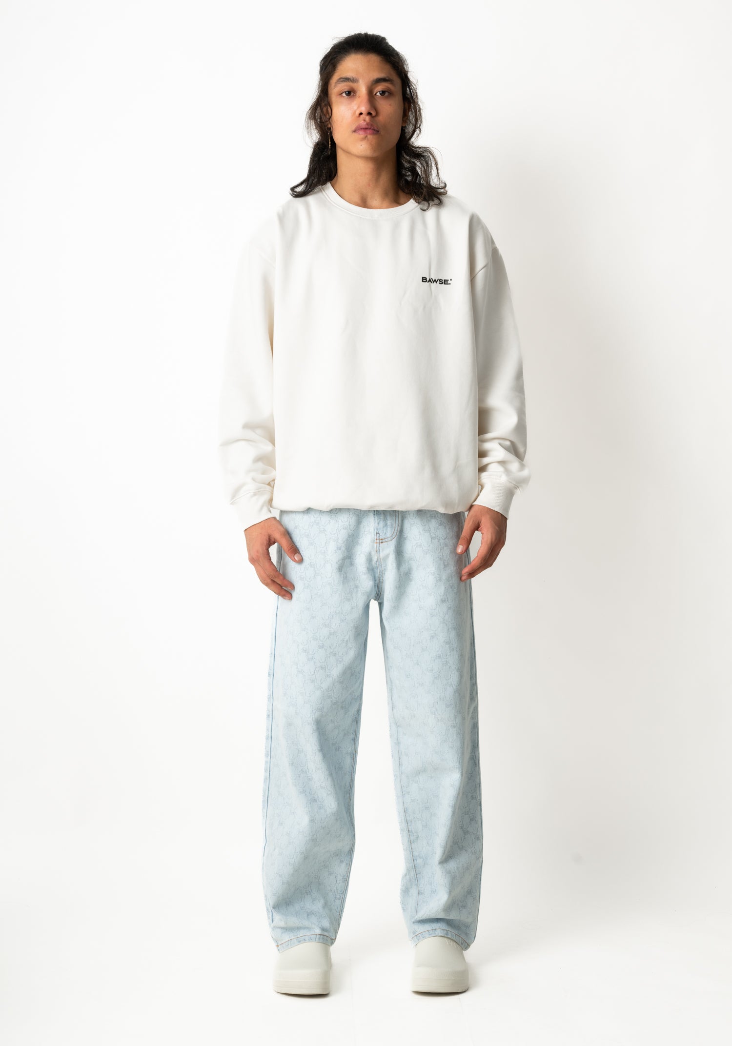 Crew neck Sweatshirt - Off White