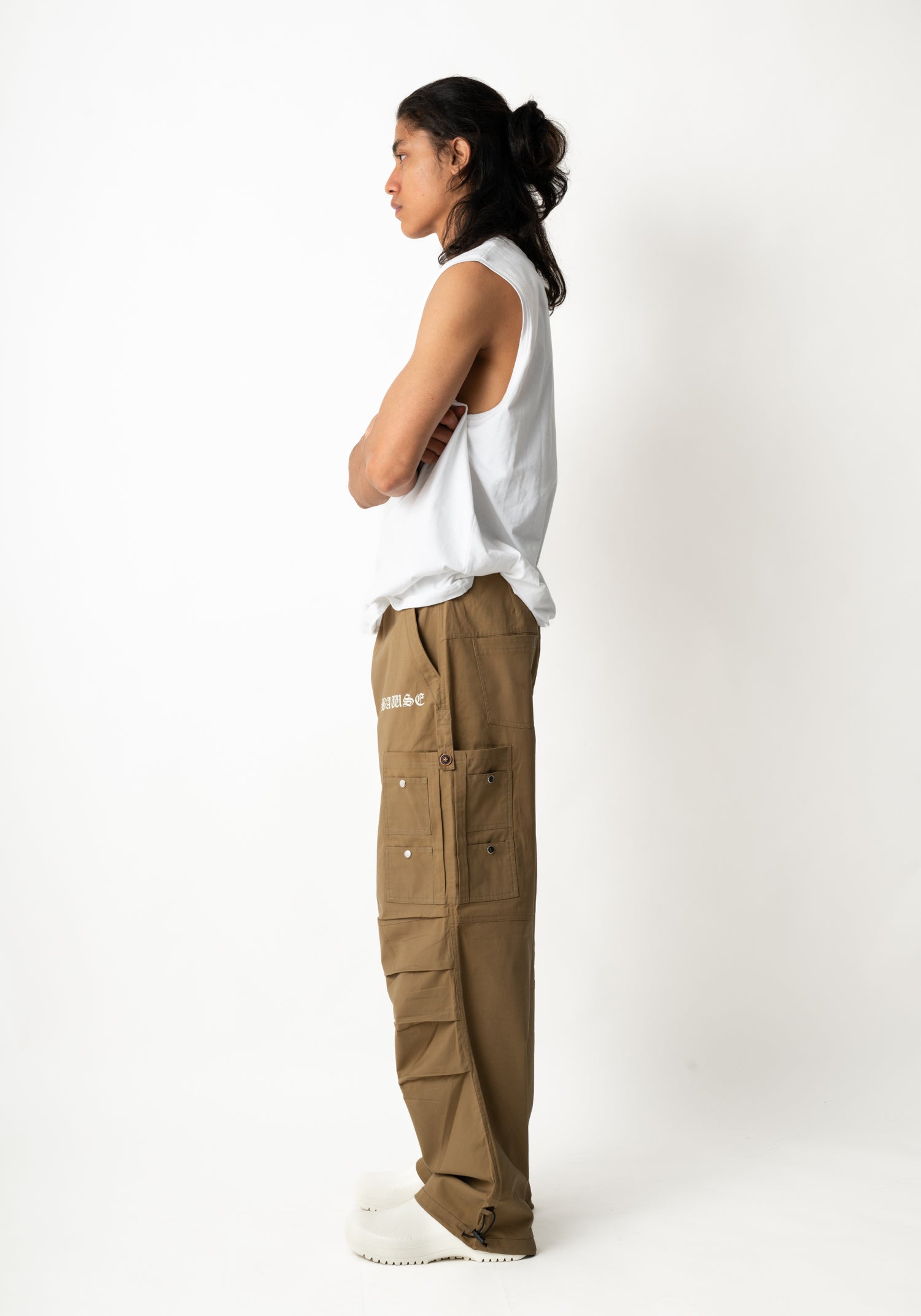 Utility Cargo Pants - Dark Sand