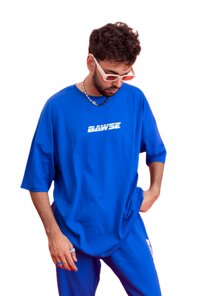 Doubters Oversized T-Shirt - Cobalt Blue