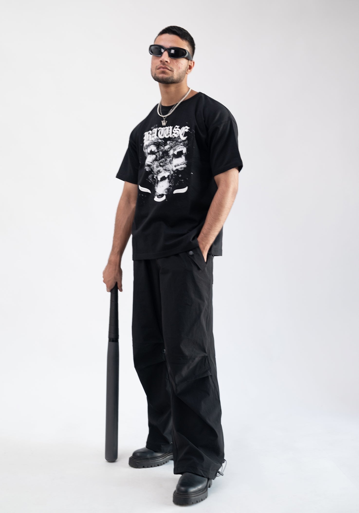 Parachute Pants Unisex - Black