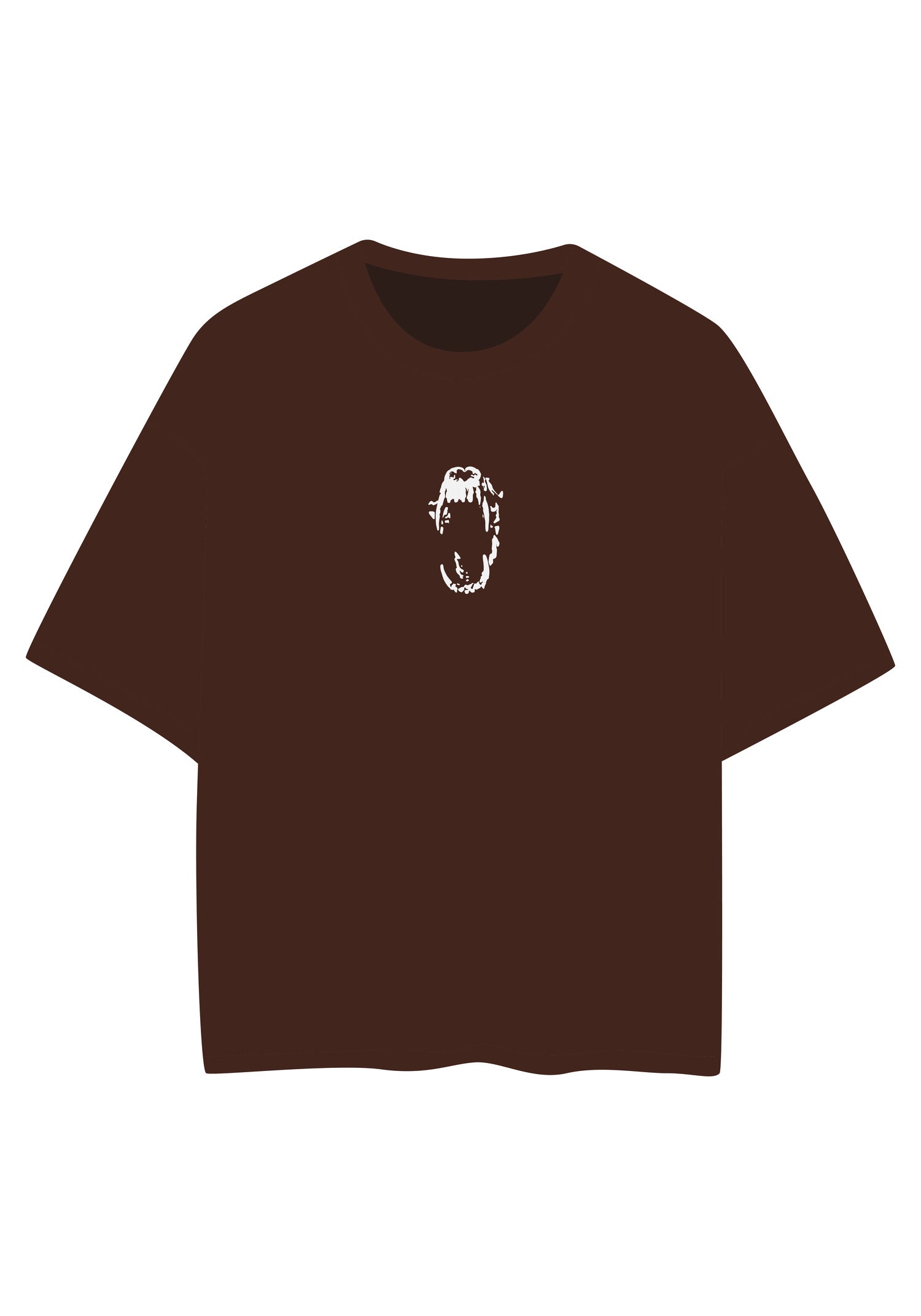 Heavyweight T-shirt -Brown