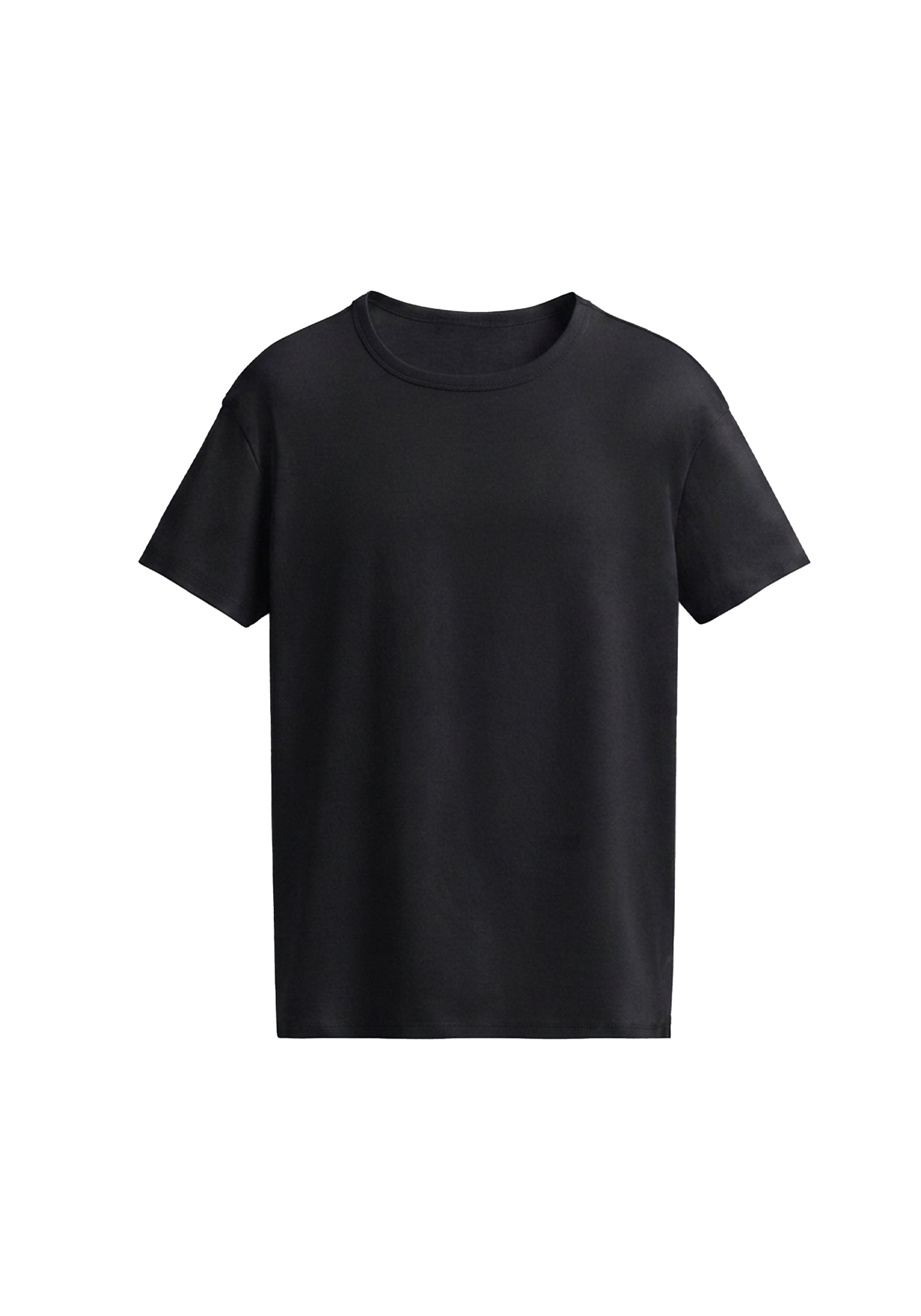 Fitted T-Shirt- Black