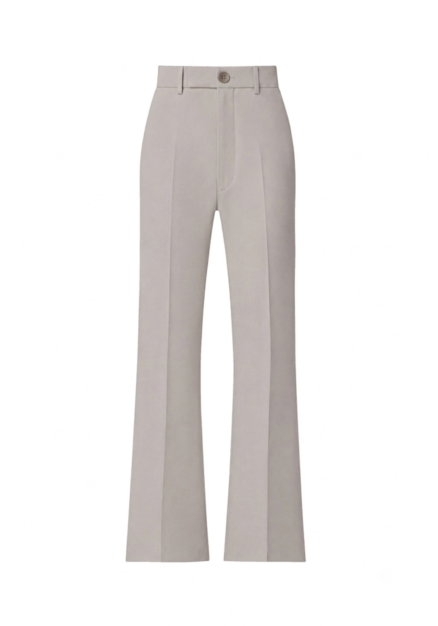 Flared Trousers - Stone Taupe