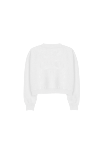 The Crop Sweatshirt Women - Off White