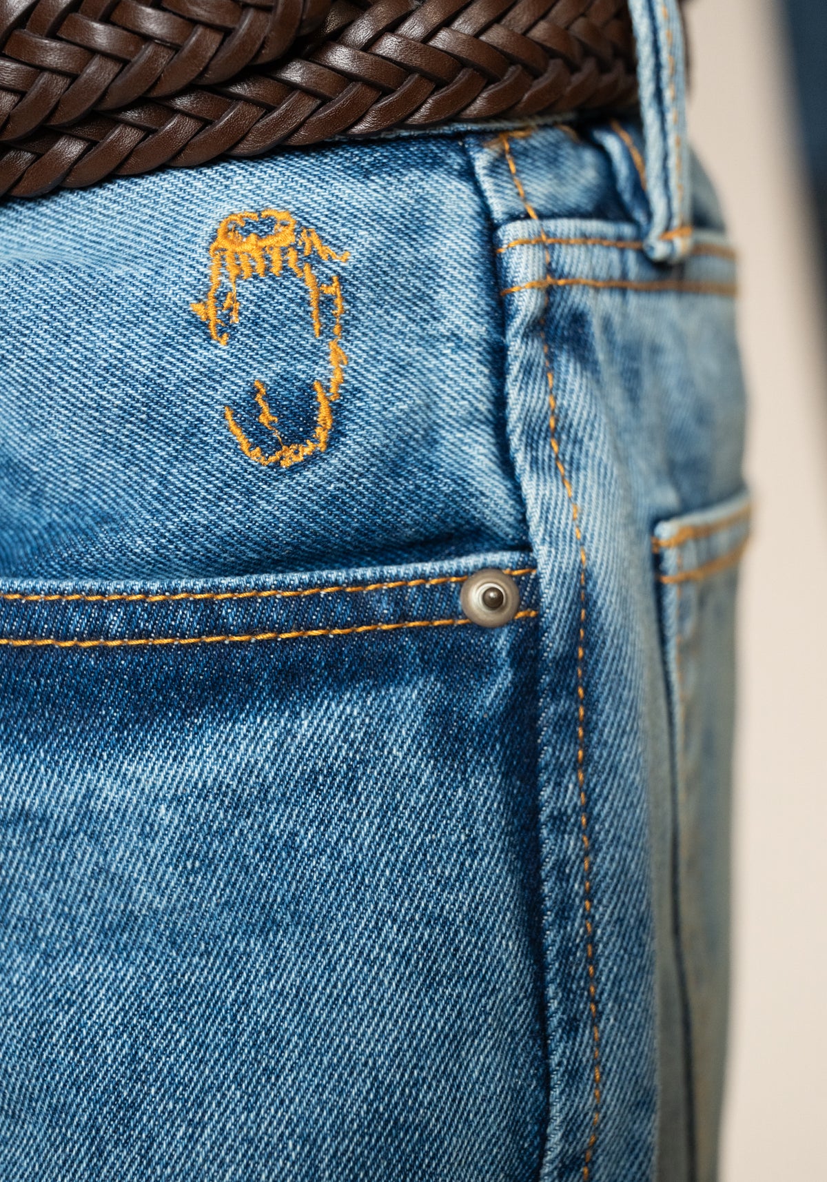 Straight Fit Jeans - Dark Wash