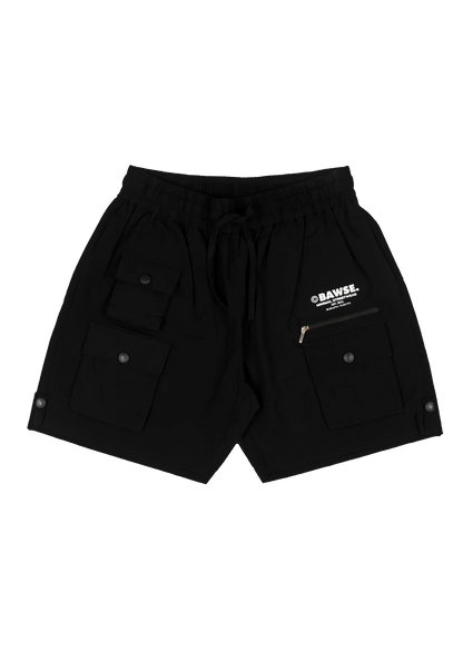 Tech Utility Shorts - Black