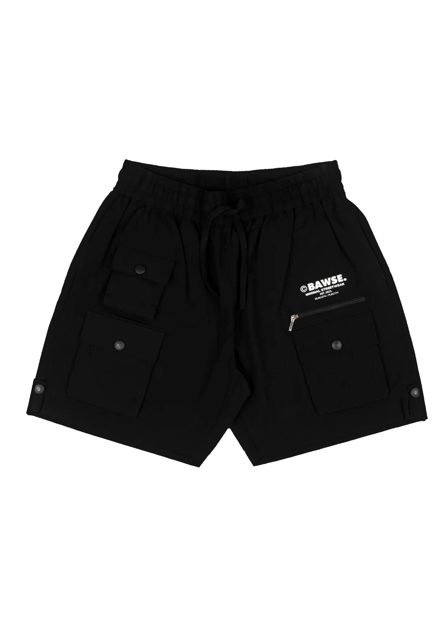 Tech Utility Shorts - Black