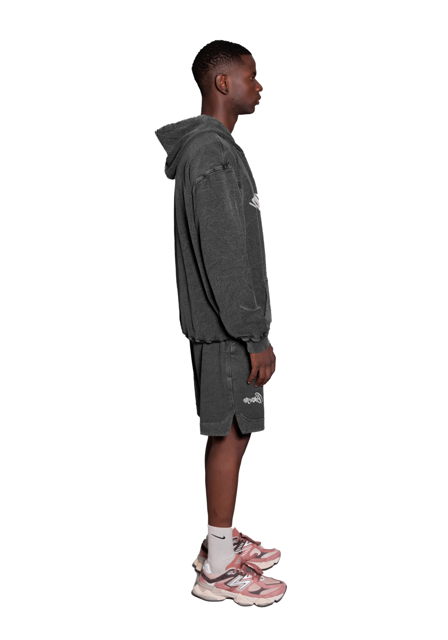 Lightweight Hoodie - Washed Gray