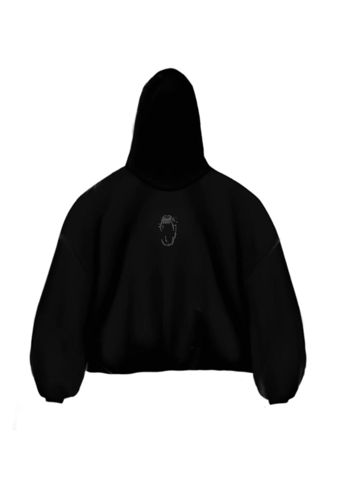 Box Hoodie - Black