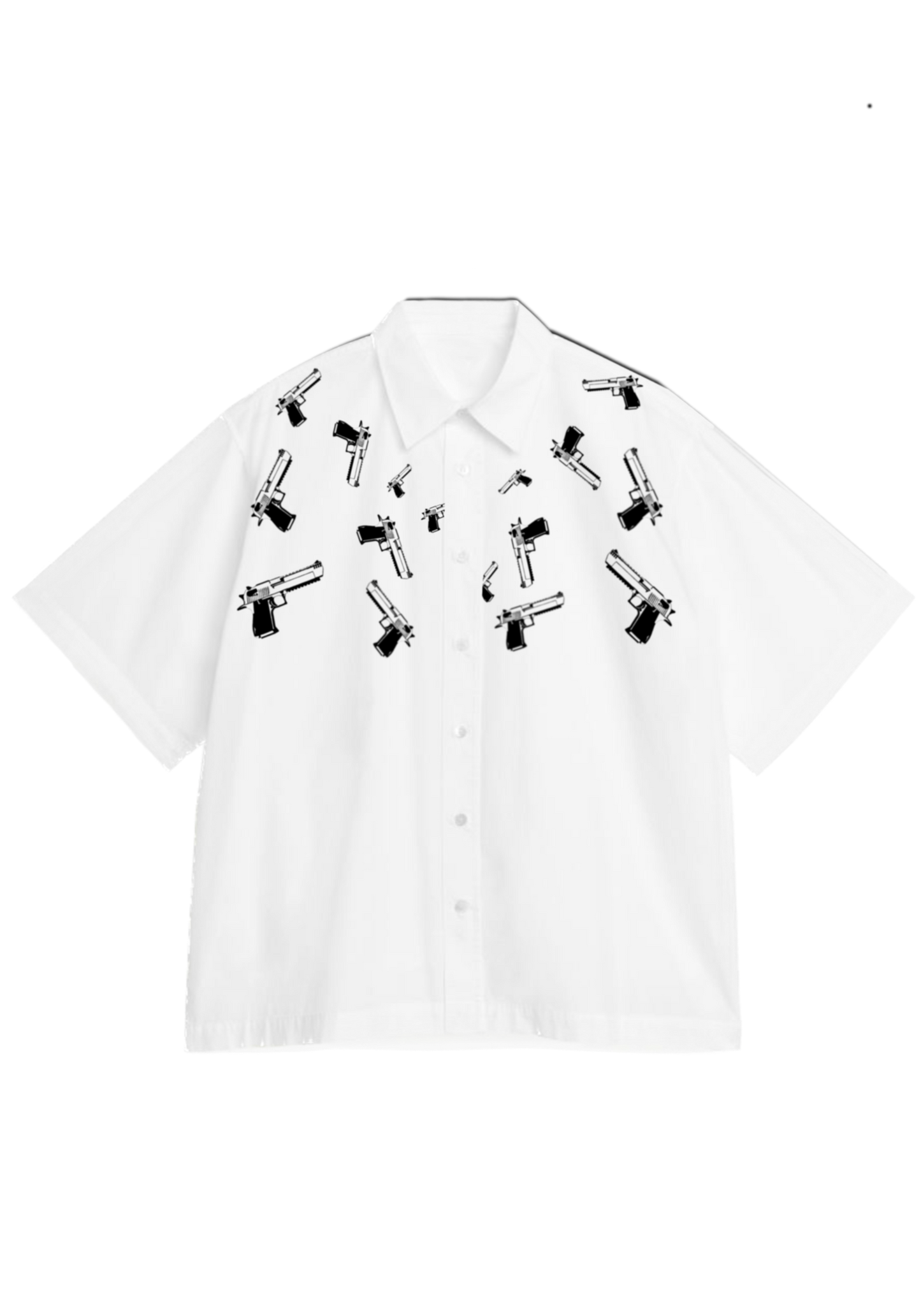 Boxy Fit Shirt - White