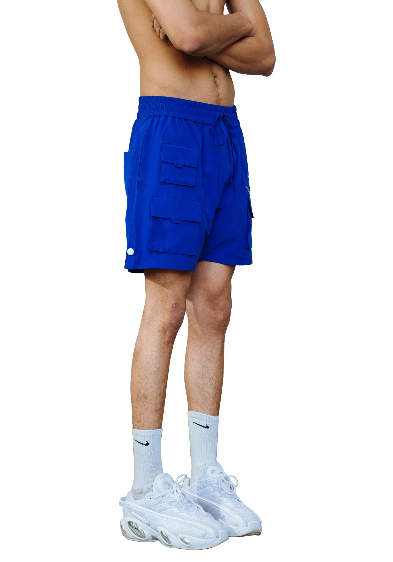 Tech Utility Shorts - Cobalt Blue